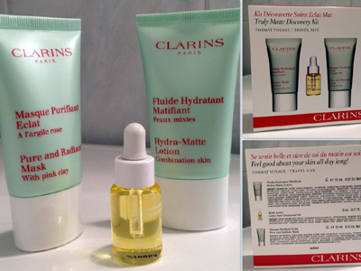 средства Clarins Fluide Hydratant Matifiant